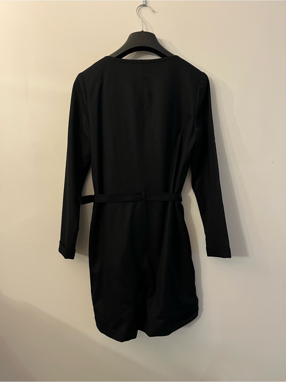 APC Wool Long sleeve Romper in Black Size XS 34 - Picture 2 of 4